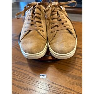 UGG Tomi Chestnut Suede Sheepskin Lined Sneakers 1005484 Mens 10